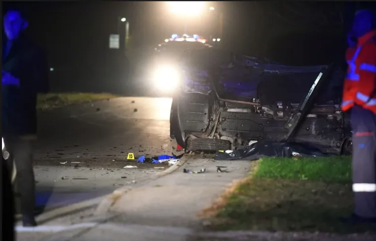 Auto je neprepoznatljiv! Detalji teške nesreće u Ozlju: 'Čula su se dva strašna udarca'