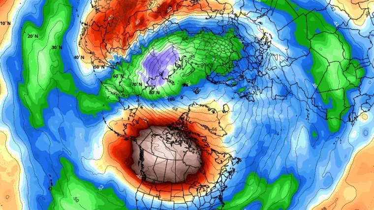 Severe Weather upozorio na poremećaj polarnog vrtloga: Bit će izraženo, moguće i rekordno!