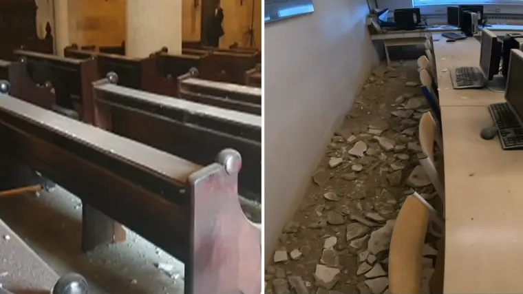 Nikad viđene snimke štete zagrebačkog i petrinjskog potresa