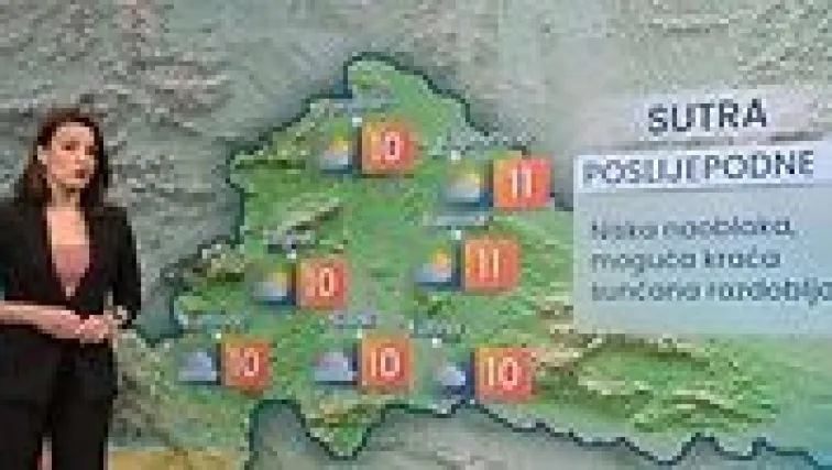 Meteorologinja otkrila kakvo nas vrijeme čeka za vikend