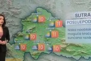 Meteorologinja otkrila kakvo nas vrijeme čeka za vikend