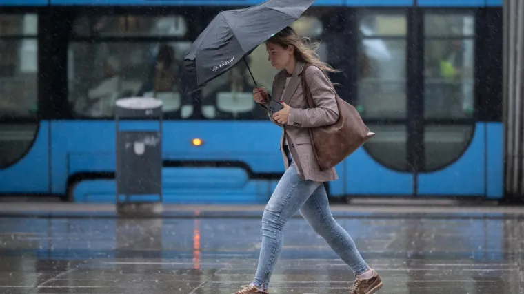 Meteorologinja najavila kišu i pljuskove za dijelove Hrvatske