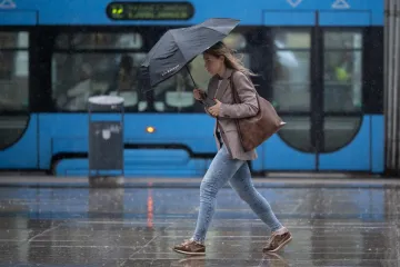 Meteorologinja najavila kišu i pljuskove za dijelove Hrvatske