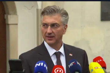 Plenković o incidentu u Splitu i uhićenom HDZ-ovcu: 'Ustaštva nema. Kažu da se on tamo našao slučajno'