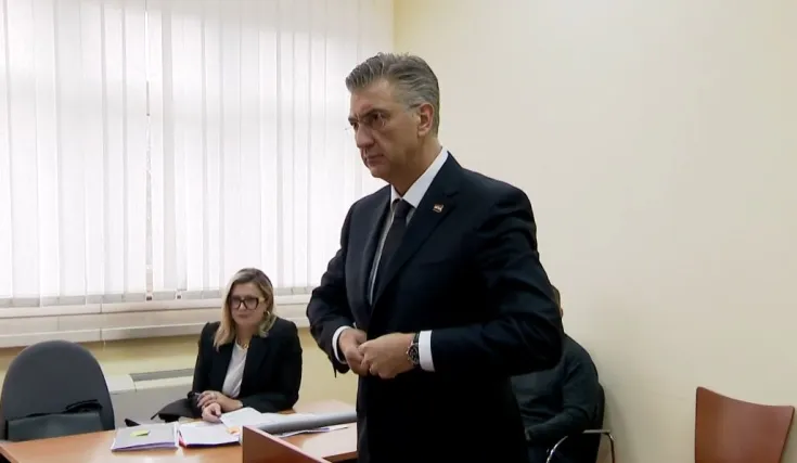 RTL Danas jedini bio u sudnici dok je svjedočio Andrej Plenković