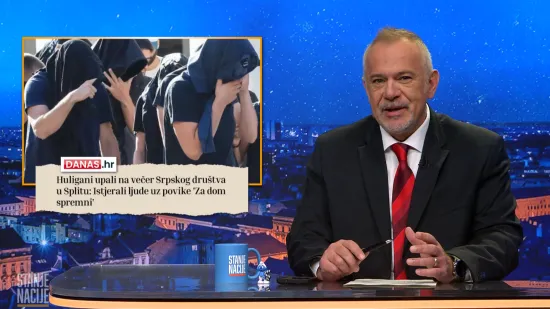 Šprajc 'oprao' huligane iz Splita: 'Istjerali su iz Hrvatske nešto srpske djece i starijih žena'