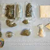 'Popadali' dileri u splitskom kraju: Pogledajte koliko je droge zaplijenila policija