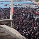 Thompsonove pjesme zagrijavale okupljene prije prosvjeda u Splitu