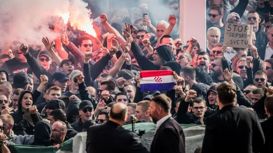 Srbi se raspisali o prosvjedu Torcide: 'Gledajte ovu ustašijadu, Thompson grmi u Splitu'