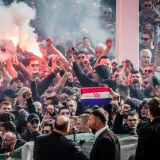 Srbi se raspisali o prosvjedu Torcide: 'Gledajte ovu ustašijadu, Thompson grmi u Splitu'