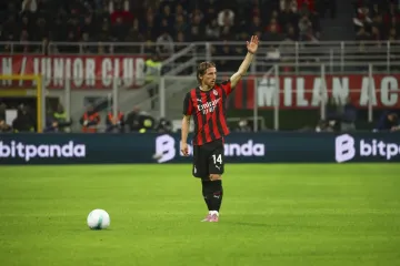 Luka Modrić odigrao svih 90 minuta u utakmici u kojoj su Rosoneri ispustili prednost