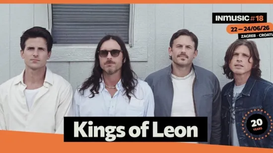 Kings of Leon se vraćaju kao headlineri INmusic festivala #18