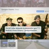 Ovo je muškarac koji je za Jean-Michela pisao: 'Iskopaše to plaćeničko go*no. Hvala Arkanu'