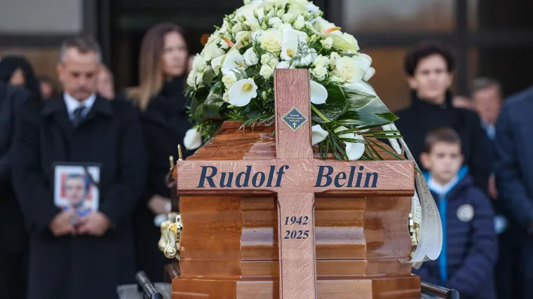 Nogometne legende oprostile se od Rudija Belina, ‘Džentlmena u kopačkama’