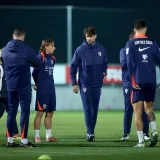 Na prvom treningu Hrvatske pojavili se gosti koji su osvojili srca reprezentativaca