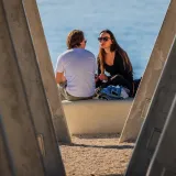 Zaljubljeni par gledao se kao da sutra ne postoji: Svi pogledi bili su uprti u njih