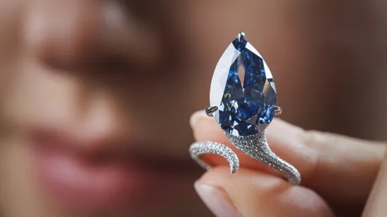 Dijamant Mellon Blue prodan za 25 mililijuna dolara: 'Postao je više od iznimnog kamena'