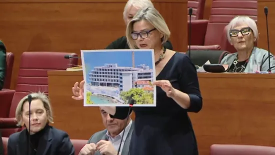 Benčić napala Plenkovića zbog hotela u Postirama: 'Ovo je cover photo za vaš zakon...'