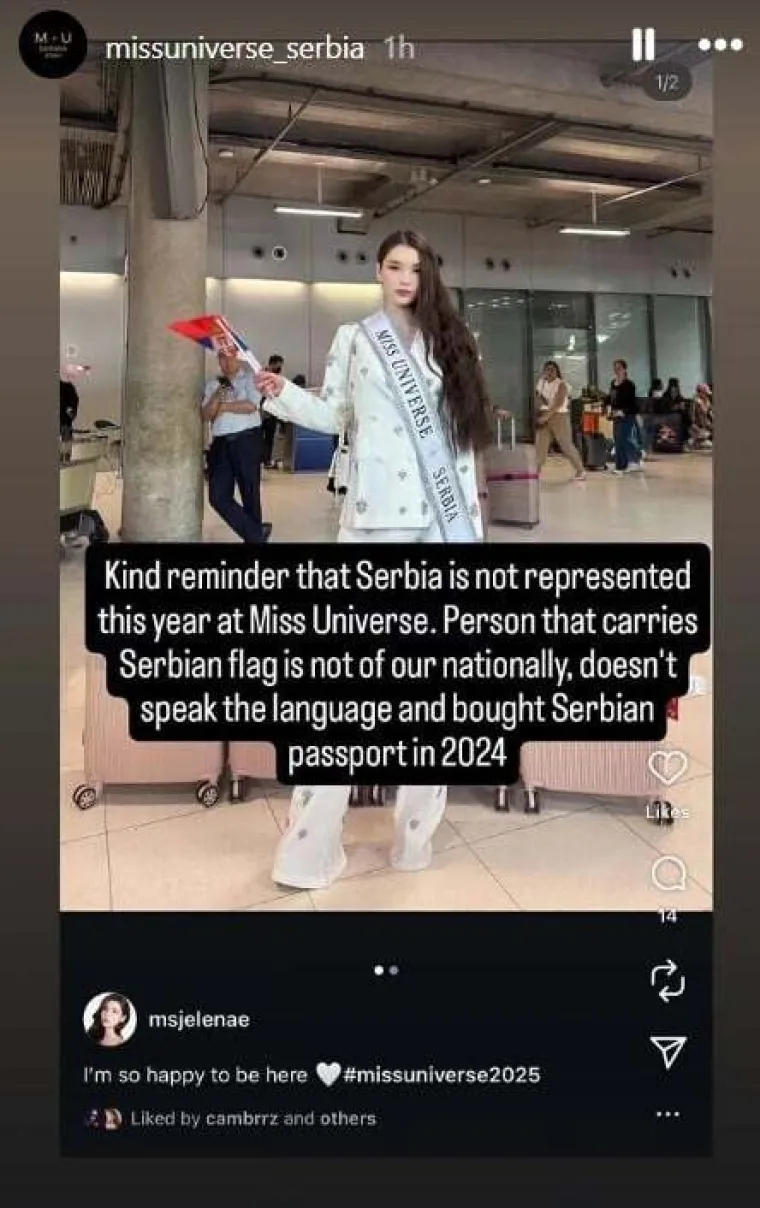 Srpska predstavnica na 'Miss Universe' kupila putovnicu? Oglasila se organizacija izbora