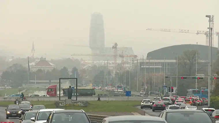 Peti dan otrovnog zraka u Zagrebu! Grad i dalje u crvenoj zoni: Koliko maske uopće pomažu?