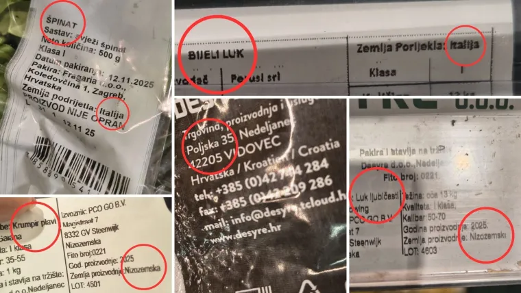 Češnjak iz Kine, tikva iz Hondurasa: Istražili koliko je sigurna hrana koju jedemo