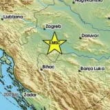 Stanovnici Petrinje i Siska osjetili potres: 'Lagana grmljavina, škripanje parketa'