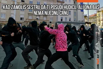 Modni incident na trgu