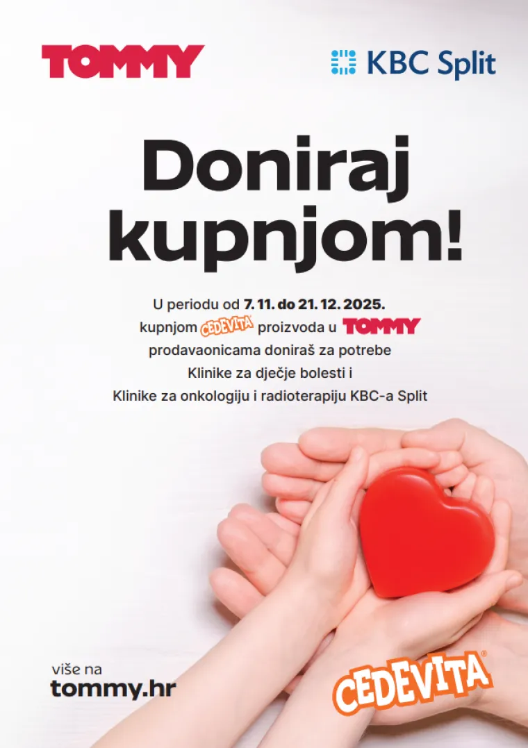 Humanitarna kampanja Tommyja i Atlantic Grupe za KBC Split