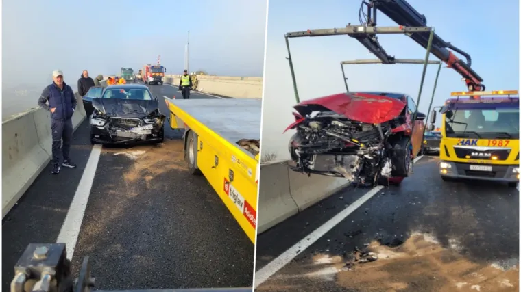 Vozačica (76) na A1 vozila u suprotnom smjeru, pa izazvala sudar tri automobila