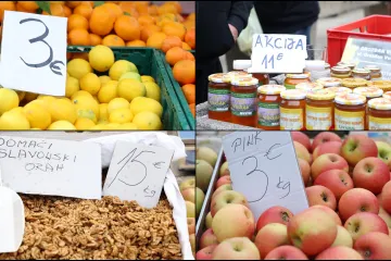 Je li ovo preskupo? Orasi 15 eura, jabuke tri, pogledajte cijene na hrvatskoj tržnici