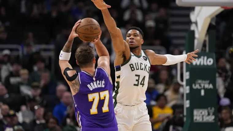 U velikoj pobjedi LA Lakersa Dončić utrpao 41 koš i slavio nad Giannisovim Milwaukee Bucksima