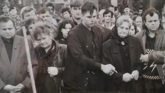 Ovo je Marija Došen, u Vukovaru je izgubila tri sina, trudnu kćer i još dvoje unučadi