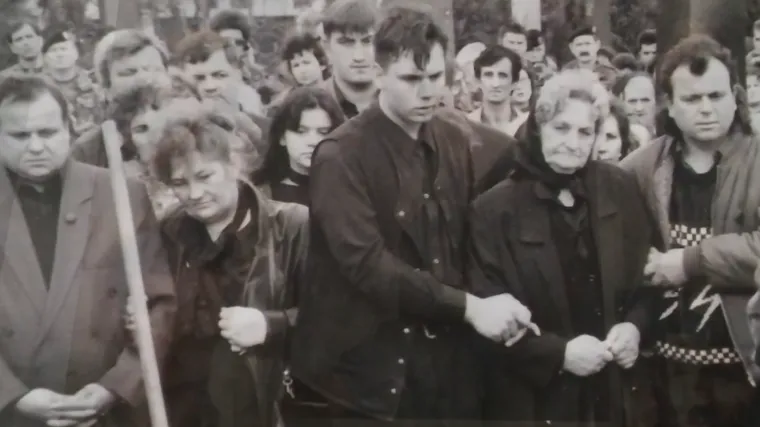 Ovo je Marija Došen, u Vukovaru je izgubila tri sina, trudnu kćer i još dvoje unučadi