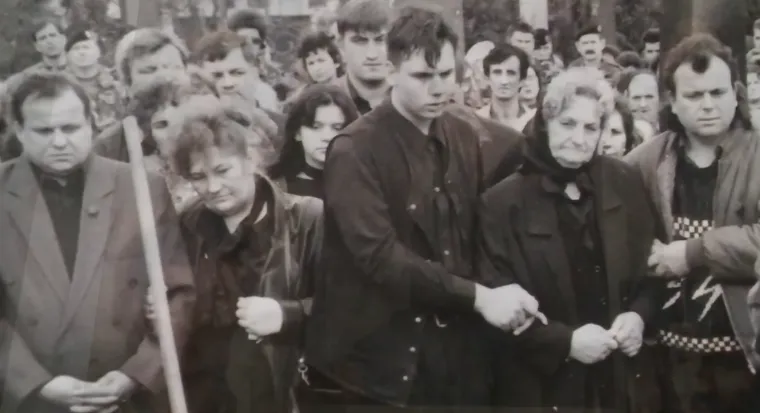 Ovo je Marija Došen, u Vukovaru je izgubila tri sina, trudnu kćer i još dvoje unučadi