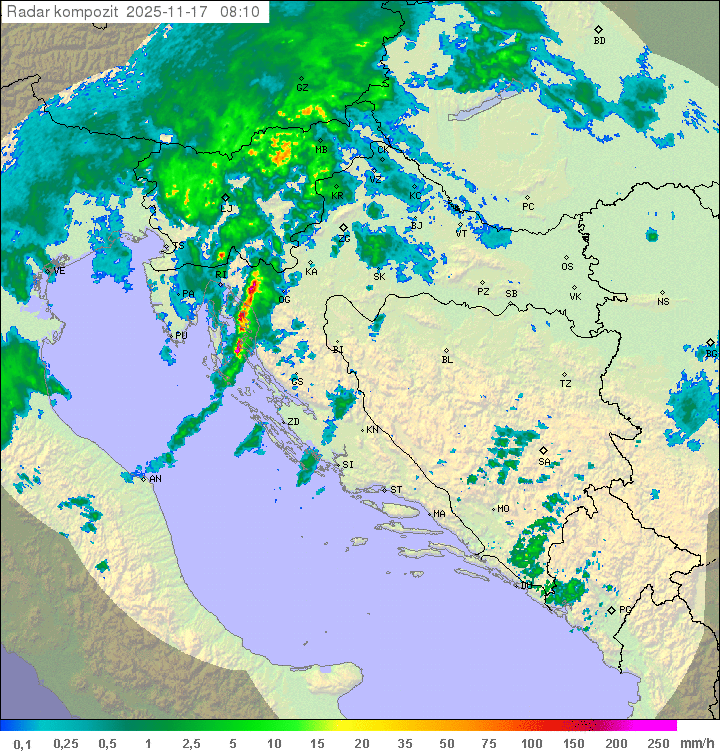 Slovenija je već na gadnom udaru: Stiže hladna fronta, upaljeni alarmi za cijelu Hrvatsku