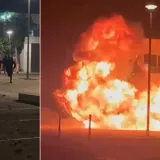 Užas ispred škole u Splitu! Eksplozija, plamen i dim pokraj svijeća za žrtve Vukovara i Škabrnje