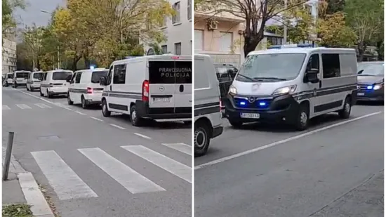 Sva sila policije na ulicama Splita! Pogledajte kako su sproveli narkobosa u zatvor