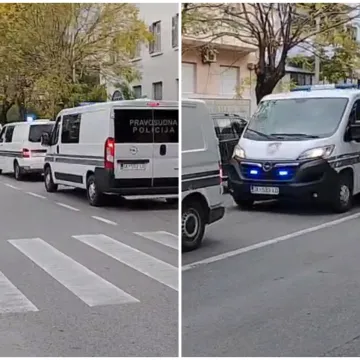 Sva sila policije na ulicama Splita! Pogledajte sprovođenje narkobosa u zatvor