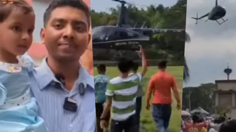 Nepalac iz dubrovačke Čistoće vratio se u svoje selo sa stilom, s helikopterom!