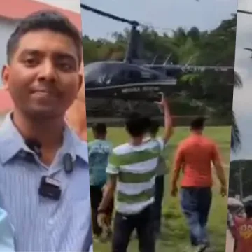 Nepalac iz dubrovačke Čistoće vratio se u svoje selo sa stilom, s helikopterom!