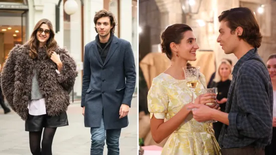 Uhvaćeni na špici! Mladi glumci 'Divljih pčela' Margarita i Matko oduševili jesenskim kombinacijama