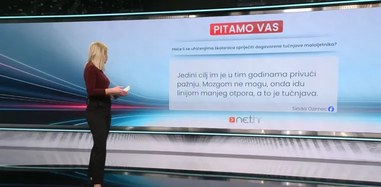 Hoće li se uhićenjima školaraca spriječiti dogovorene tučnjava maloljetnika?