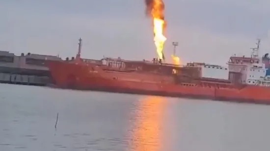 Uzbuna na Dunavu! Rusi pogodili tanker samo nekoliko metara od granice s NATO-om