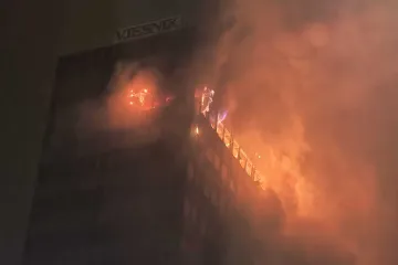 Planulo u Vjesniku! Pogledajte strašne snimke buktinje: 'Sreća je što nema ljudi...'