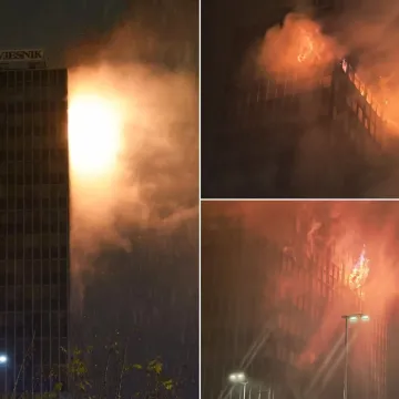 Jedan od simbola Zagreba u potpunosti u plamenu: Pogledajte stravičnu snimku buktinje