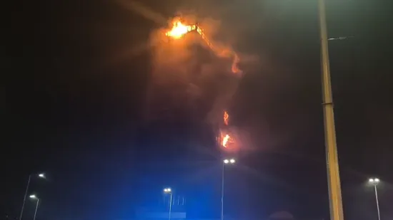 Na terenu više od 60 vatrogasaca, strašan požar u Zagrebu: 'Širi se putem konstrukcijskih otvora...'