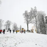 Snijeg prekrio Sljeme i stvorio pravi zimski ugođaj, građani napokon dočekali da upogone sanjke