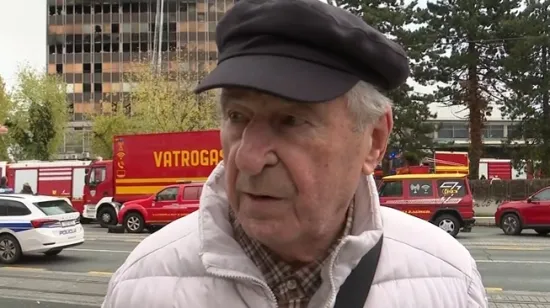 Branko u nevjerici što je vatrena stihija napravila Vjesniku: 'Znam sve te hodnike...'