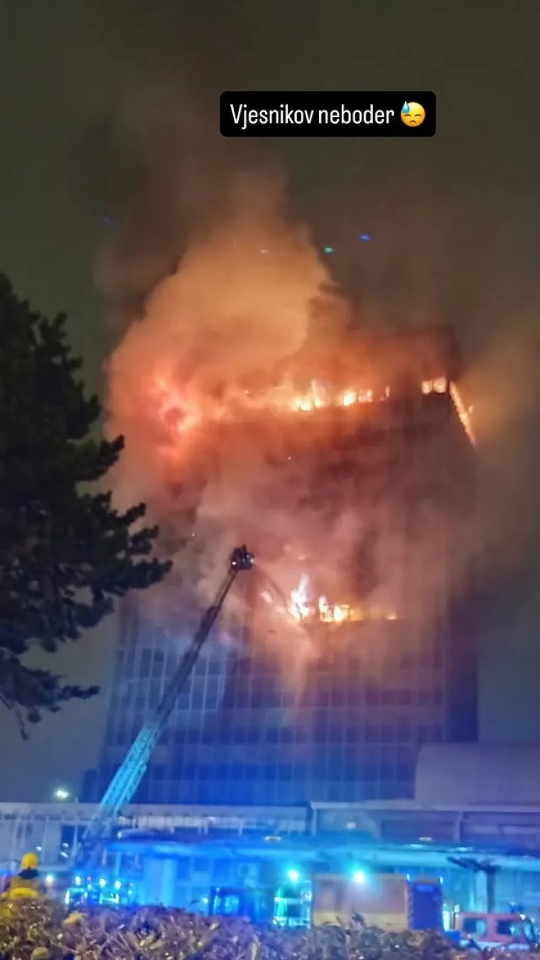 Domaće zvijezde oglasile se nakon katastrofalnog požara Vjesnika: 'Gotovo je'