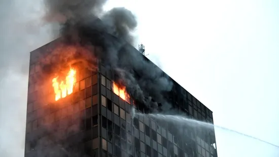 Detalji pakla u Vjesniku, temperature bile veće od 500 stupnjeva: 'Dečki su bili zatočeni'